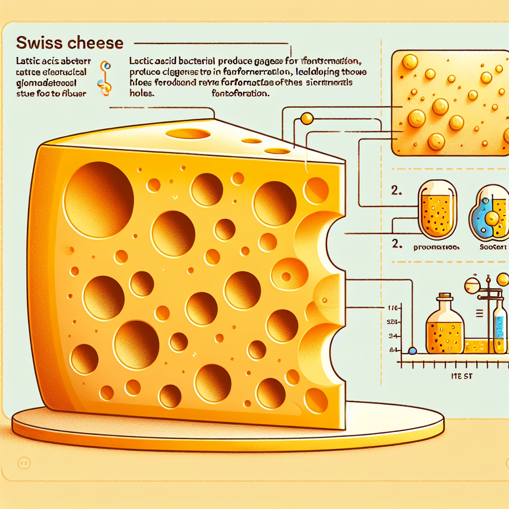 What actually makes the iconic holes in Swiss cheese? | UsefulBS