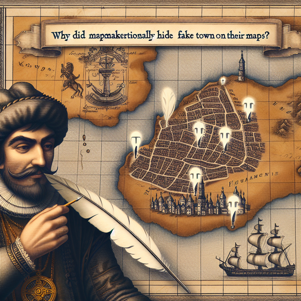 Why did mapmakers historically hide fake towns on their maps? | UsefulBS