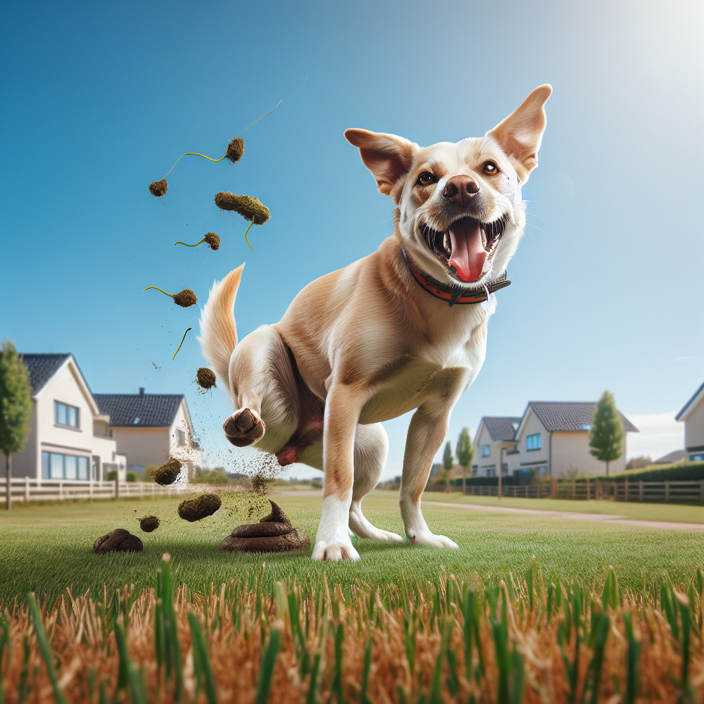 Why do dogs kick up grass after they poop? | UsefulBS