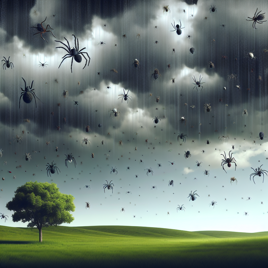 Why do millions of spiders sometimes seem to fall from the sky like ...