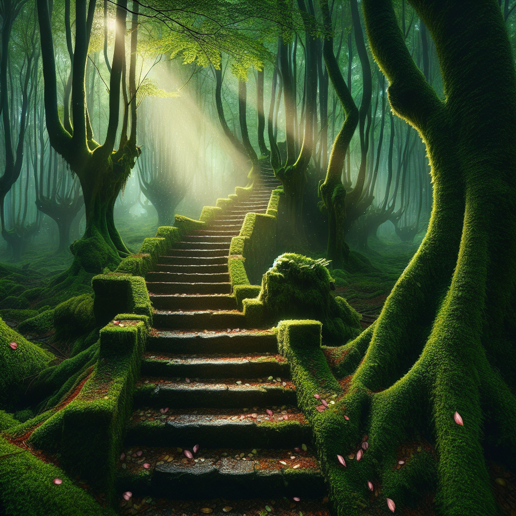 Why do people sometimes find lonely staircases deep in the woods ...