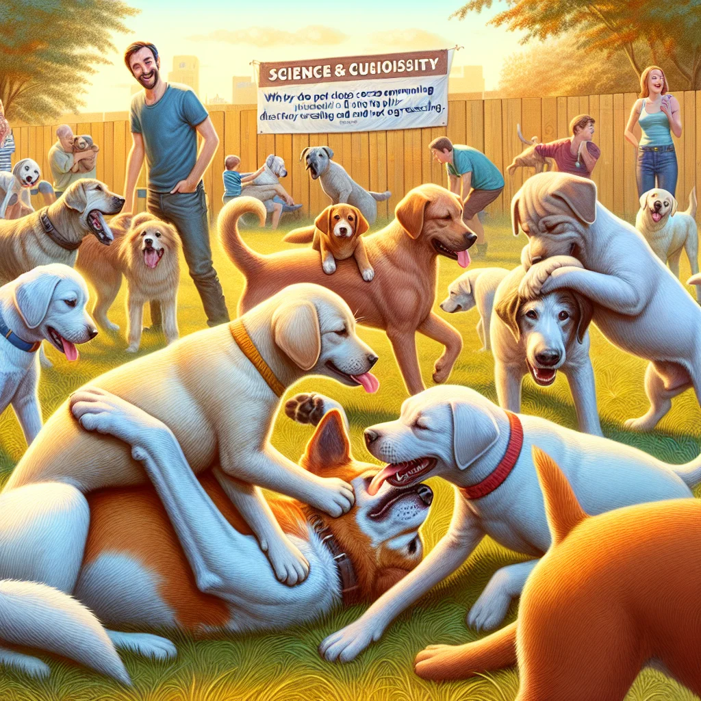 Why do pet dogs sneeze during play to communicate that their wrestling ...