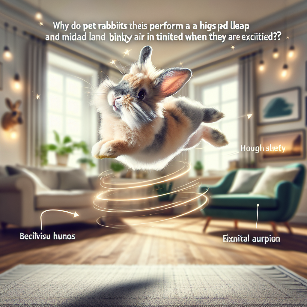 Why do pet rabbits perform a high-speed leap and mid-air twist called a ...