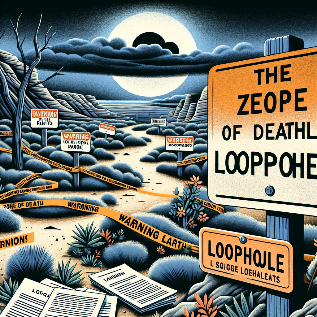 Loopol Why does a legal loophole create a 'zone of death' in a US national ...