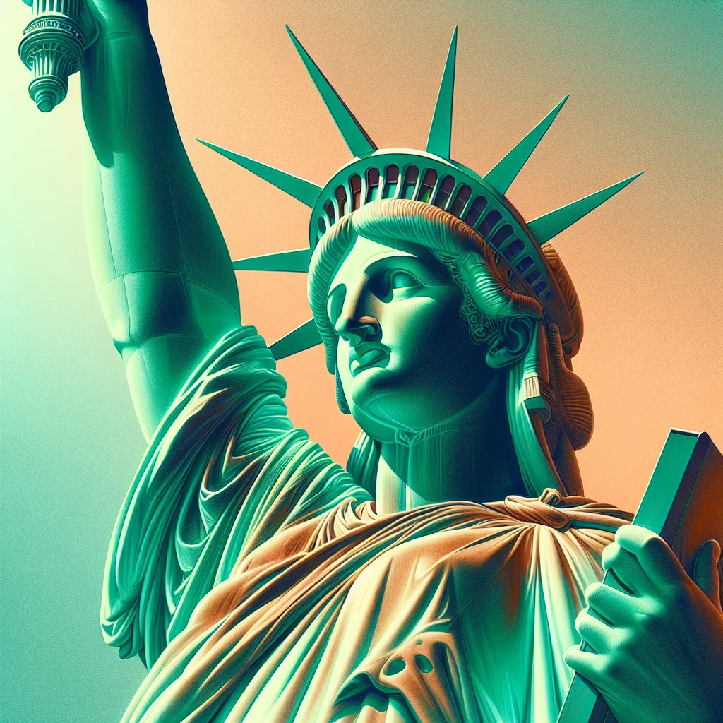 Why was the Statue of Liberty originally a dull copper brown before it ...